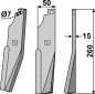 Preview: Rotorzinken 260x50mm, rechts